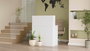Hanah Home Mesa de Recepción Beg20-W Blanca